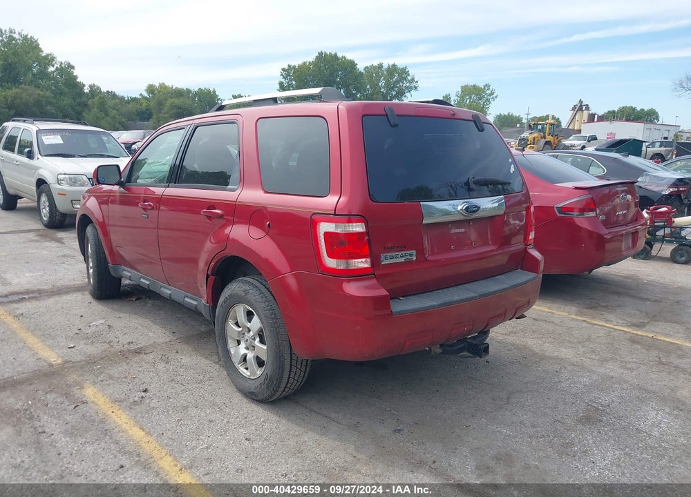 2009 FORD ESCAPE LIMITED VIN: 1FMCU04G99KA18664