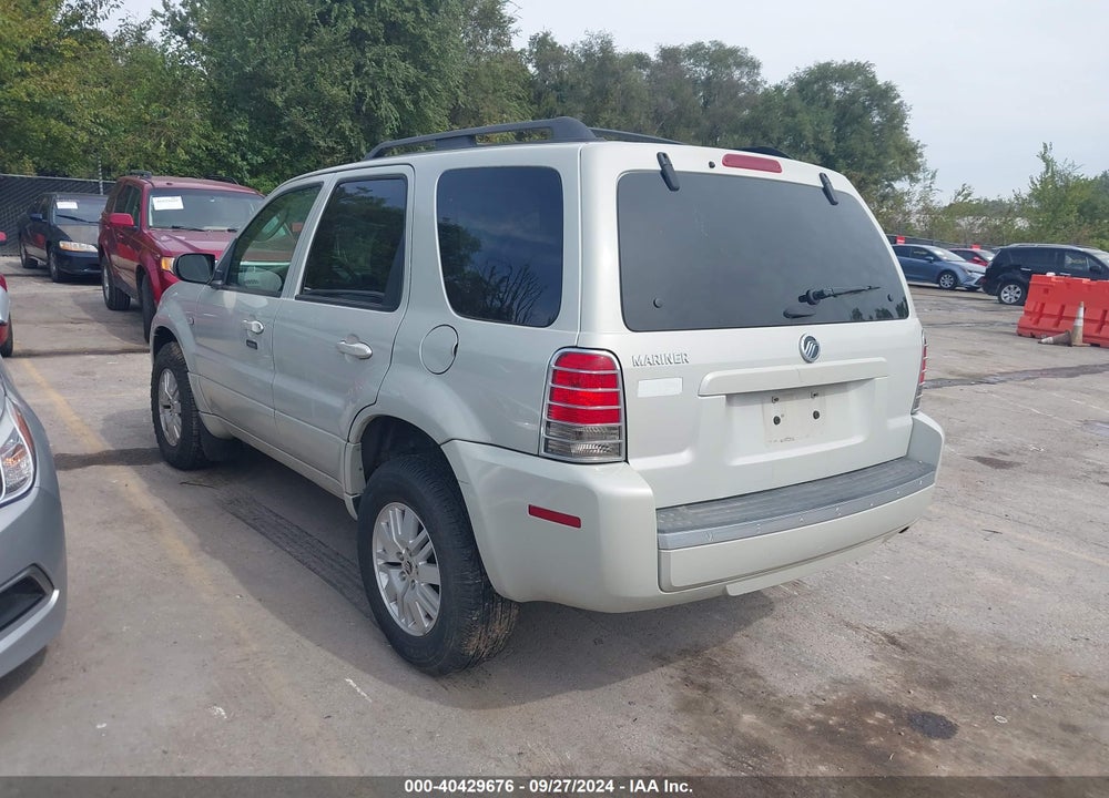 2007 MERCURY MARINER CONVENIENCE VIN: 4M2YU80Z07KJ18336
