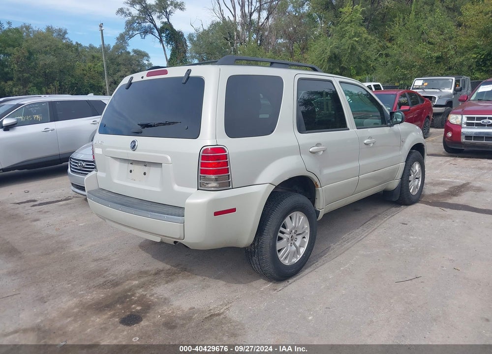 2007 MERCURY MARINER CONVENIENCE VIN: 4M2YU80Z07KJ18336