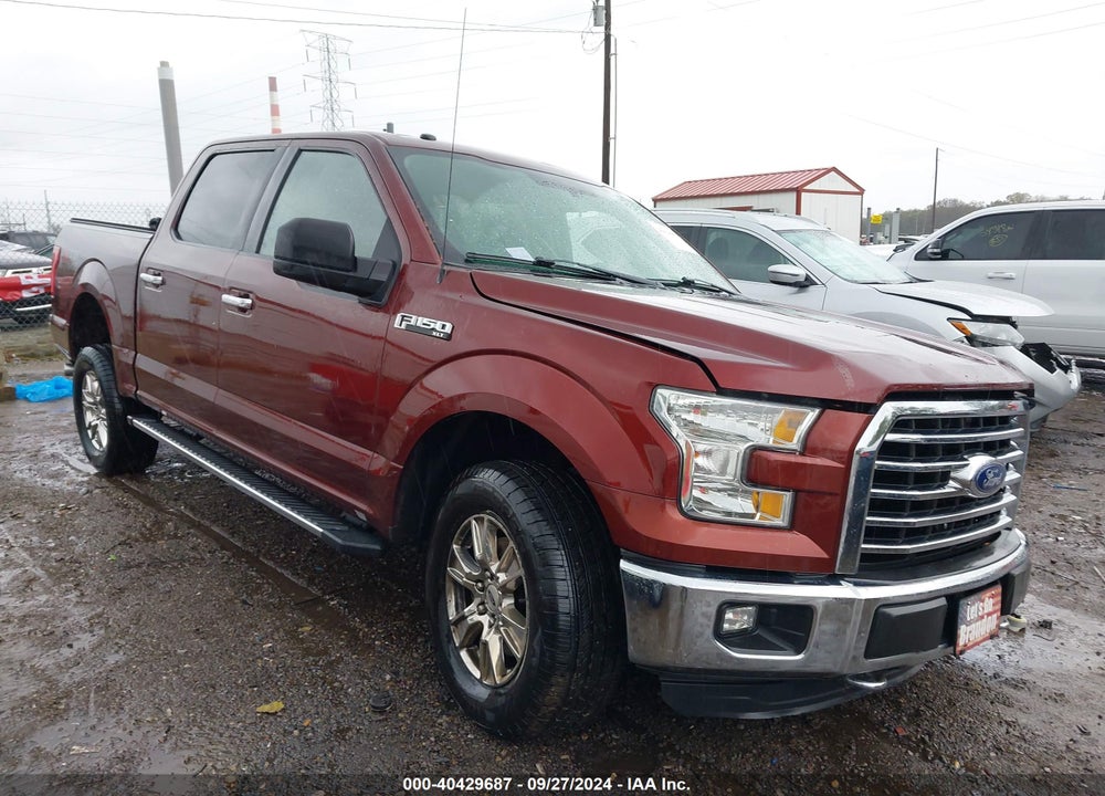 2016 FORD F-150 XLT VIN: 1FTEW1EF8GFB31689