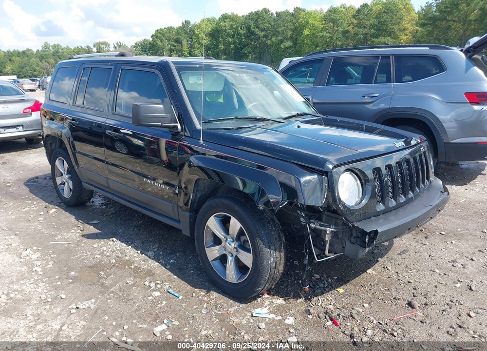 2017 JEEP PATRIOT HIGH ALTITUDE 4X4 VIN: 1C4NJRFB0HD194503