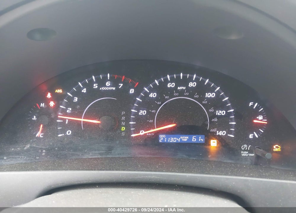 2010 TOYOTA CAMRY LE VIN: 4T4BF3EKXAR028077