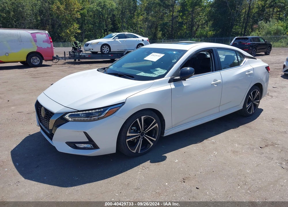 2022 NISSAN SENTRA SR XTRONIC CVT VIN: 3N1AB8DV8NY314238