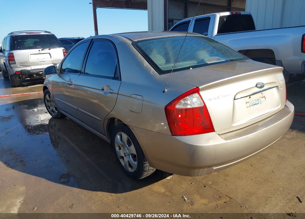 2006 KIA SPECTRA EX/LX/SX VIN: KNAFE121665307186