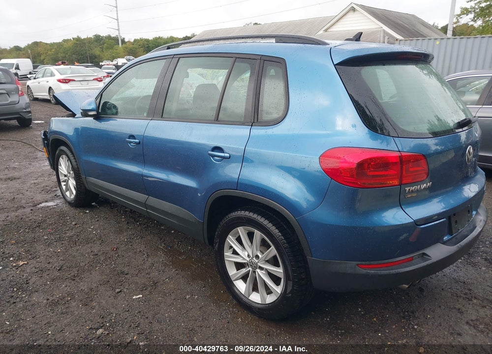 2017 VOLKSWAGEN TIGUAN 2.0T/2.0T S VIN: WVGAV7AX9HK045119