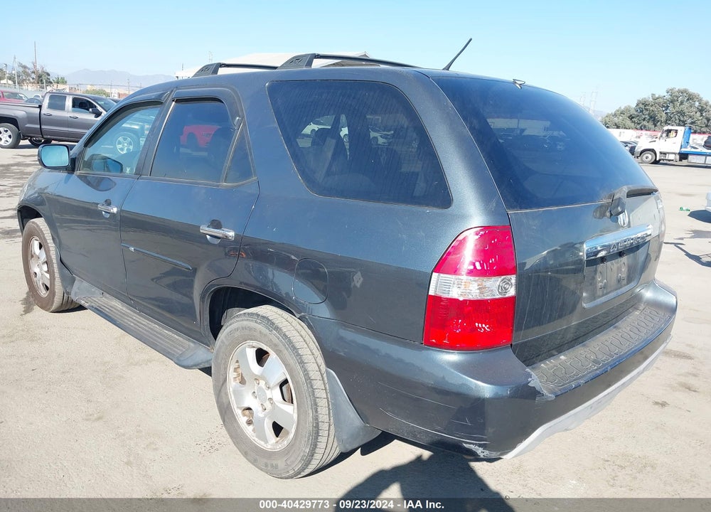 2003 ACURA MDX VIN: 2HNYD182X3H529453