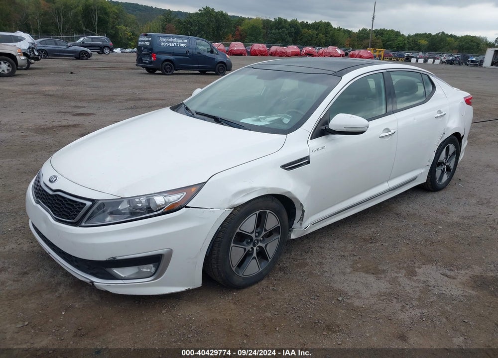 2013 KIA OPTIMA HYBRID EX VIN: KNAGM4AD1D5059365