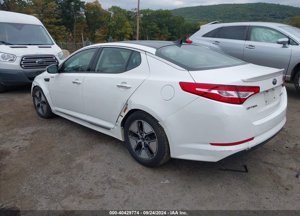 2013 KIA OPTIMA HYBRID EX VIN: KNAGM4AD1D5059365