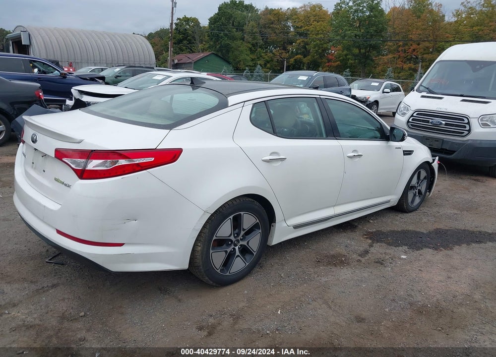 2013 KIA OPTIMA HYBRID EX VIN: KNAGM4AD1D5059365