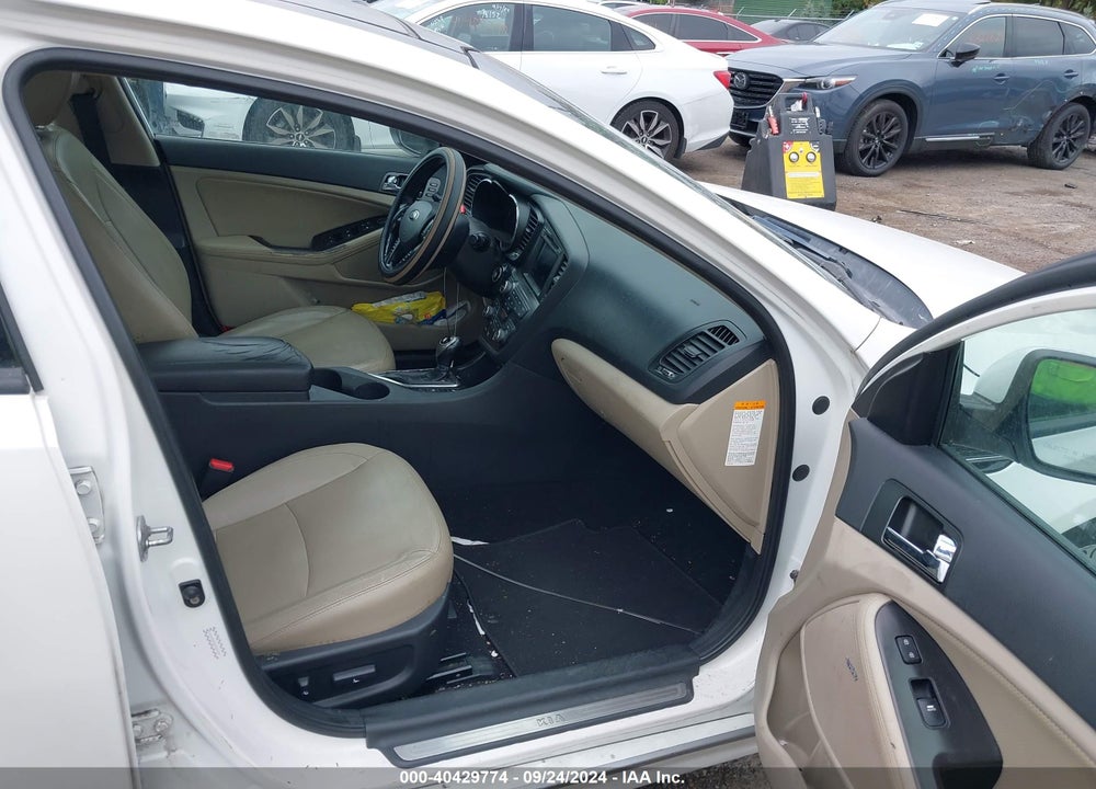 2013 KIA OPTIMA HYBRID EX VIN: KNAGM4AD1D5059365