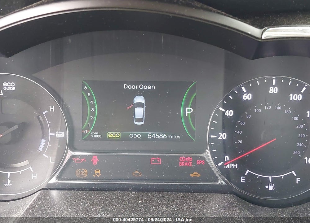 2013 KIA OPTIMA HYBRID EX VIN: KNAGM4AD1D5059365