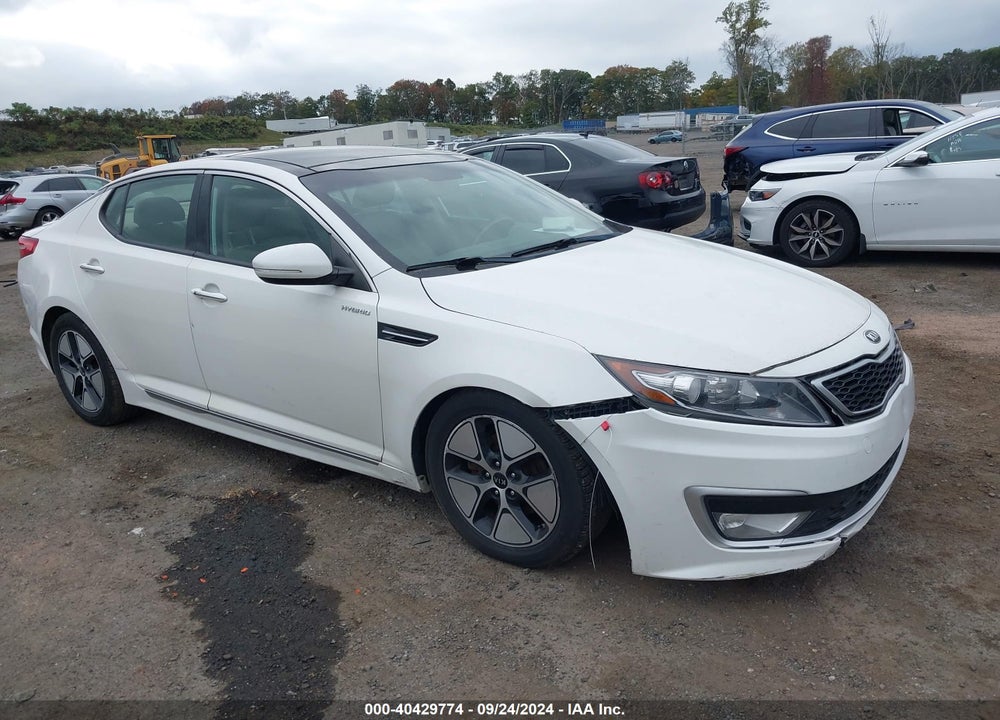 2013 KIA OPTIMA HYBRID EX VIN: KNAGM4AD1D5059365