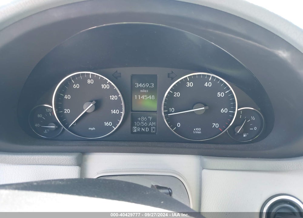 2007 MERCEDES-BENZ C 230 SPORT VIN: WDBRF52H27E025726