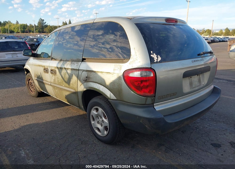 2003 DODGE CARAVAN SE VIN: 1D4GP25323B241420