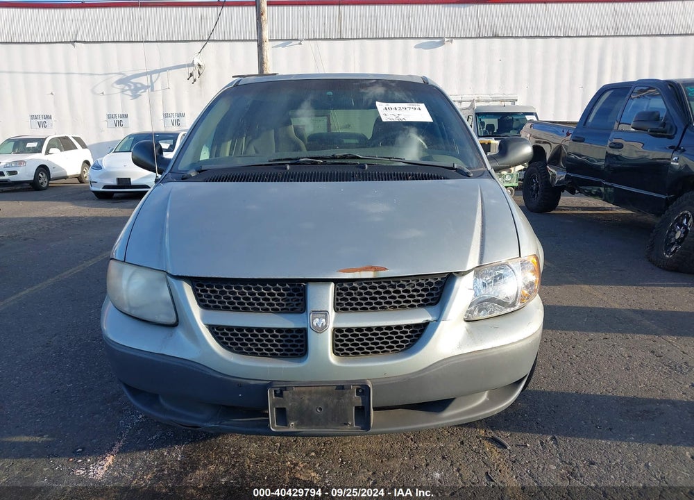 2003 DODGE CARAVAN SE VIN: 1D4GP25323B241420