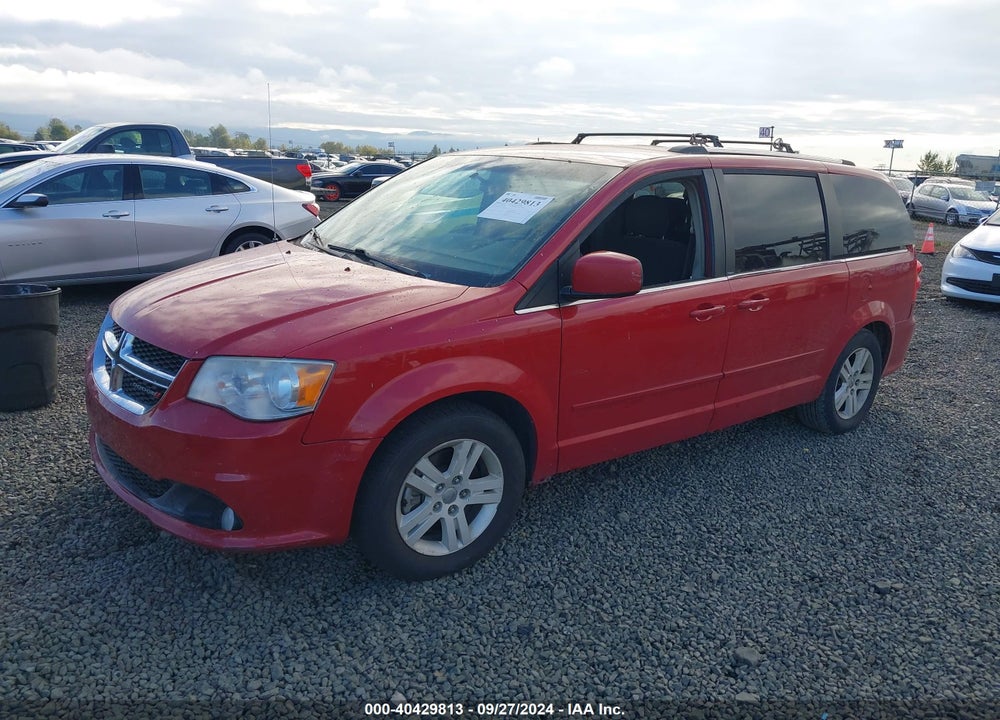 2012 DODGE GRAND CARAVAN CREW VIN: 2C4RDGDGXCR321937