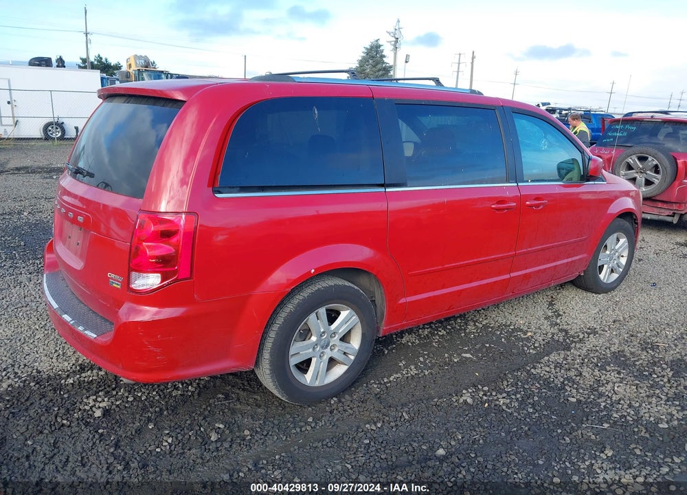 2012 DODGE GRAND CARAVAN CREW VIN: 2C4RDGDGXCR321937