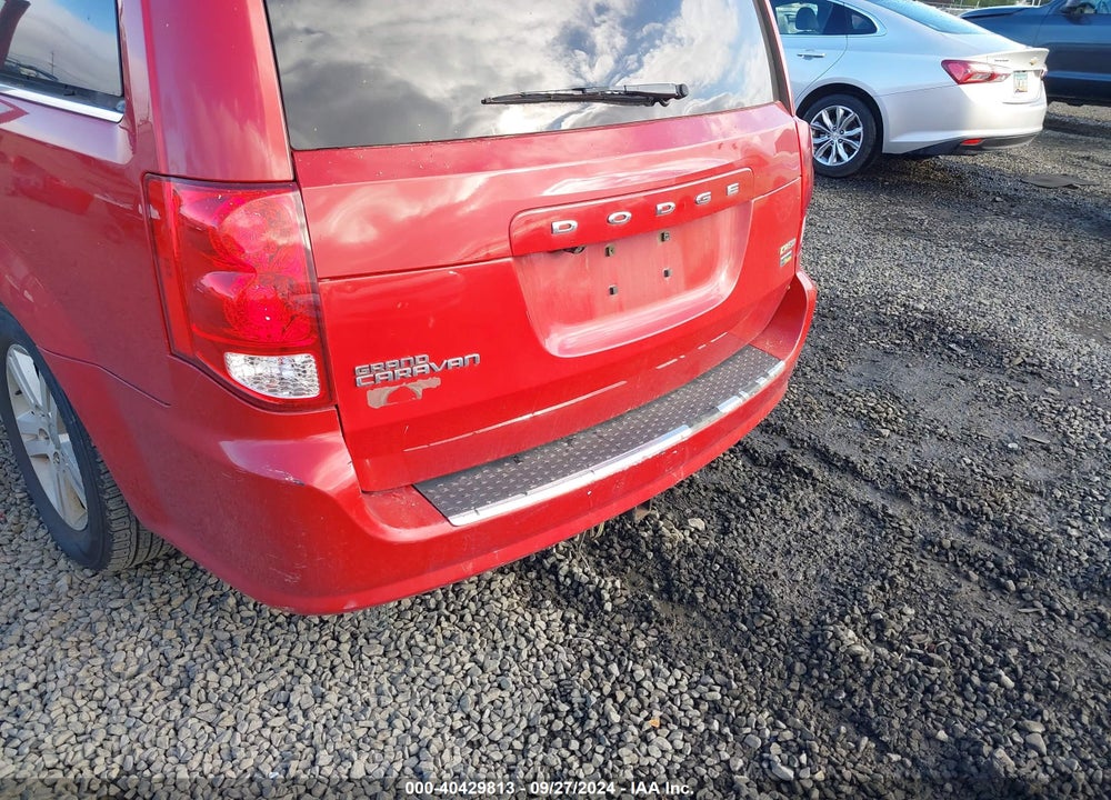 2012 DODGE GRAND CARAVAN CREW VIN: 2C4RDGDGXCR321937