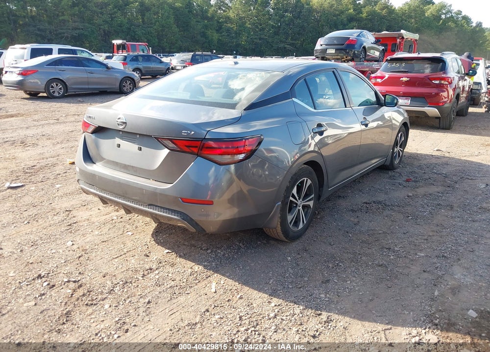 2021 NISSAN SENTRA SV XTRONIC CVT VIN: 3N1AB8CV3MY244597