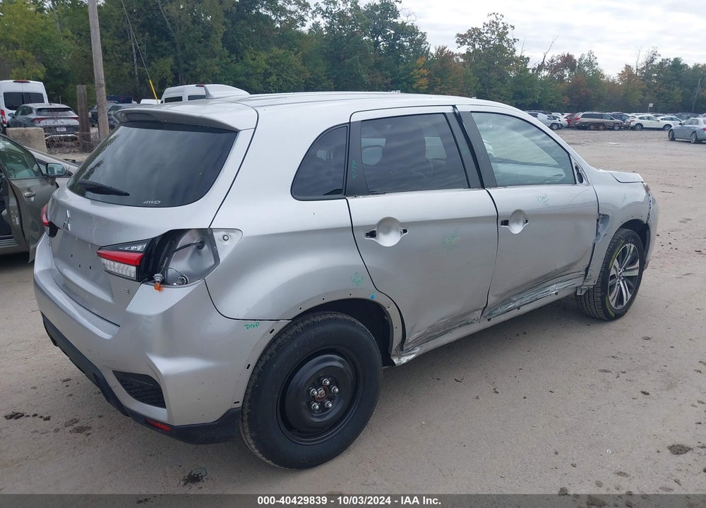 2021 MITSUBISHI OUTLANDER SPORT 2.0 BE AWC/2.0 ES AWC/2.0 LE AWC/2.0 SE AWC VIN: JA4ARUAU0MU010751