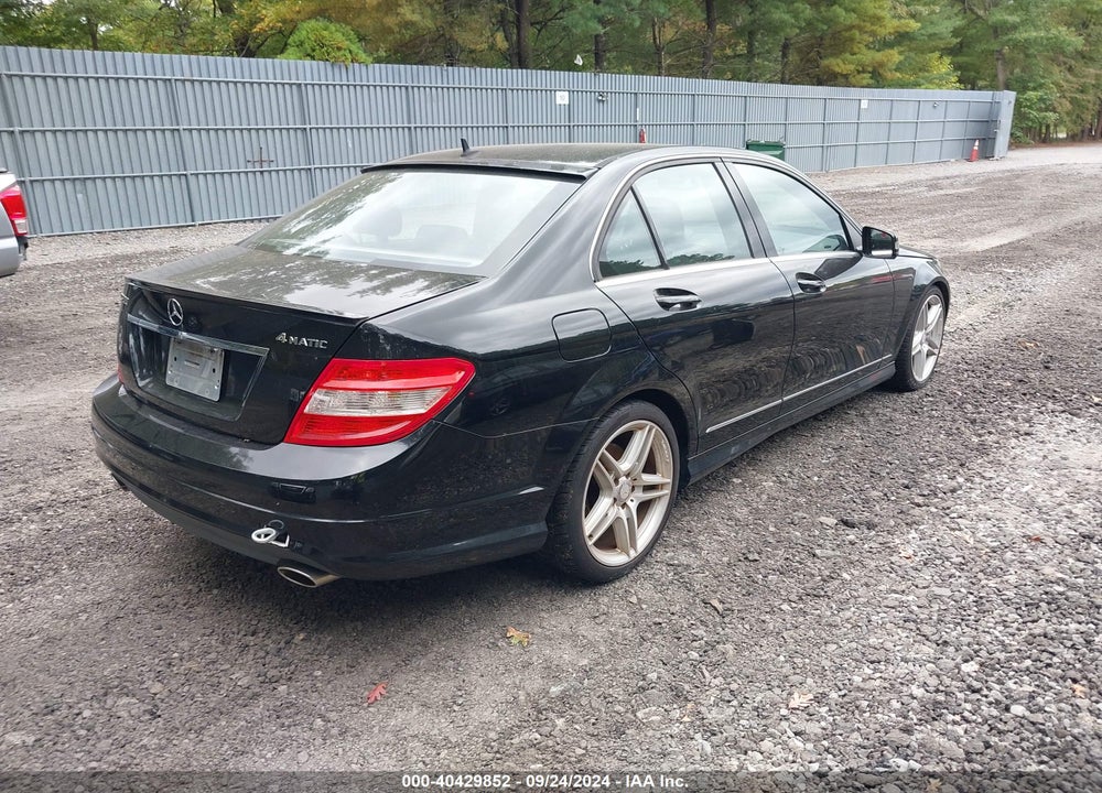 2010 MERCEDES-BENZ C 300 LUXURY 4MATIC/SPORT 4MATIC VIN: WDDGF8BB5AR127436