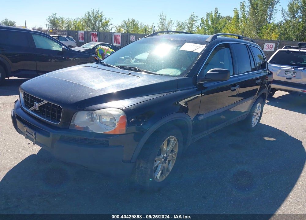 2004 VOLVO XC90 T6 VIN: YV1CZ91H341107159
