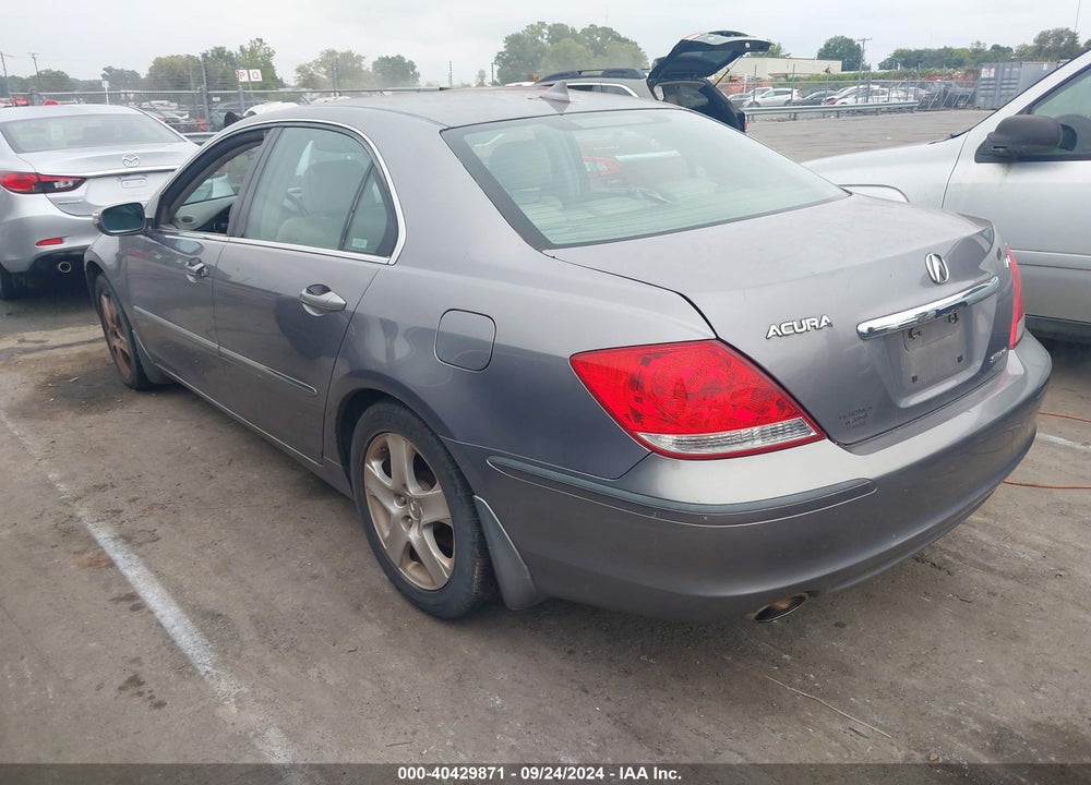 2005 ACURA RL 3.5 VIN: JH4KB16555C010474