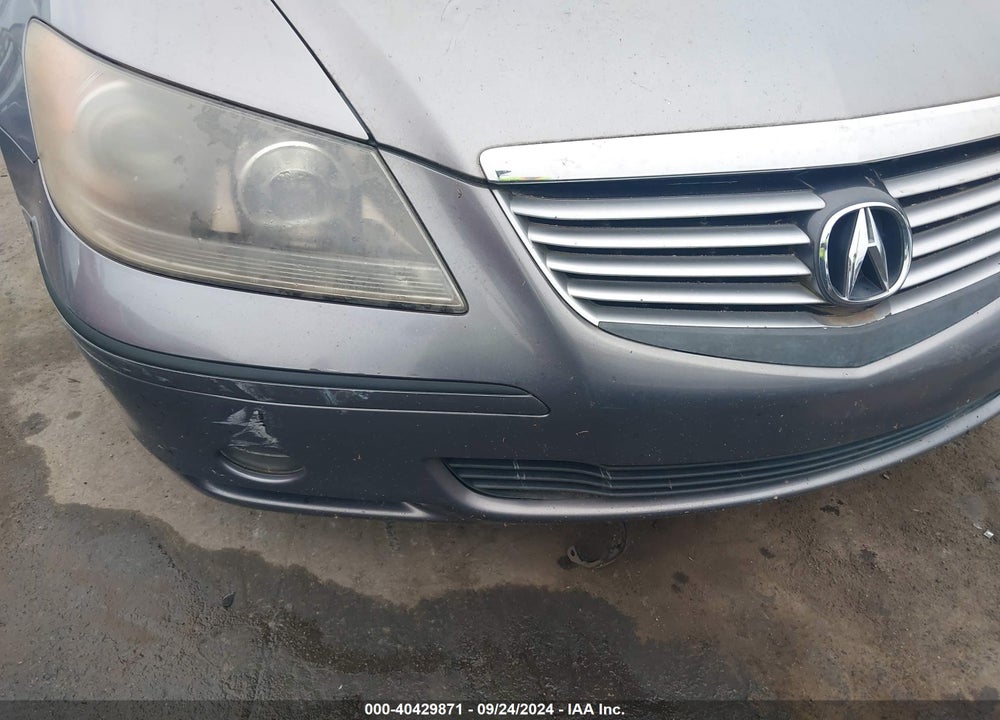 2005 ACURA RL 3.5 VIN: JH4KB16555C010474