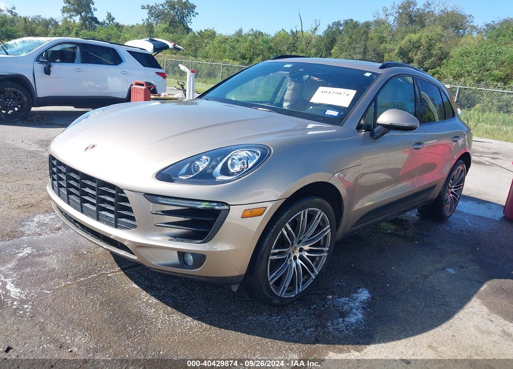 2017 PORSCHE MACAN S VIN: WP1AB2A53HLB18508