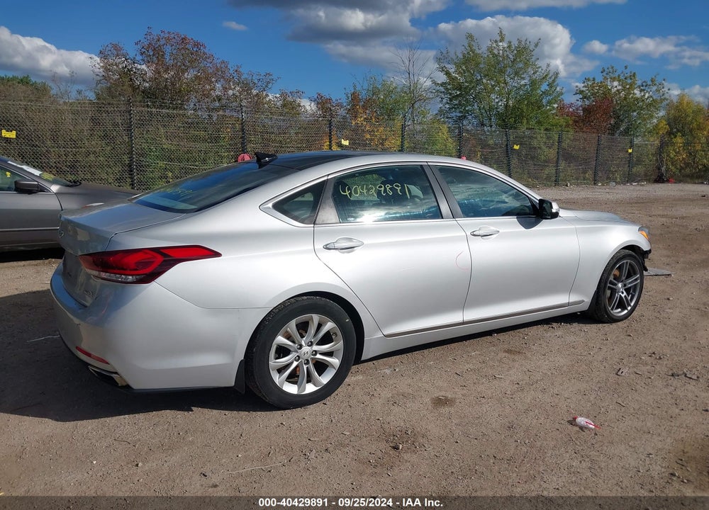 2015 HYUNDAI GENESIS 3.8 VIN: KMHGN4JE3FU084202