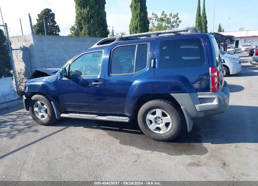 2008 NISSAN XTERRA S VIN: 5N1AN08U08C512098