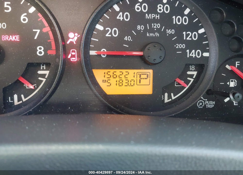 2008 NISSAN XTERRA S VIN: 5N1AN08U08C512098