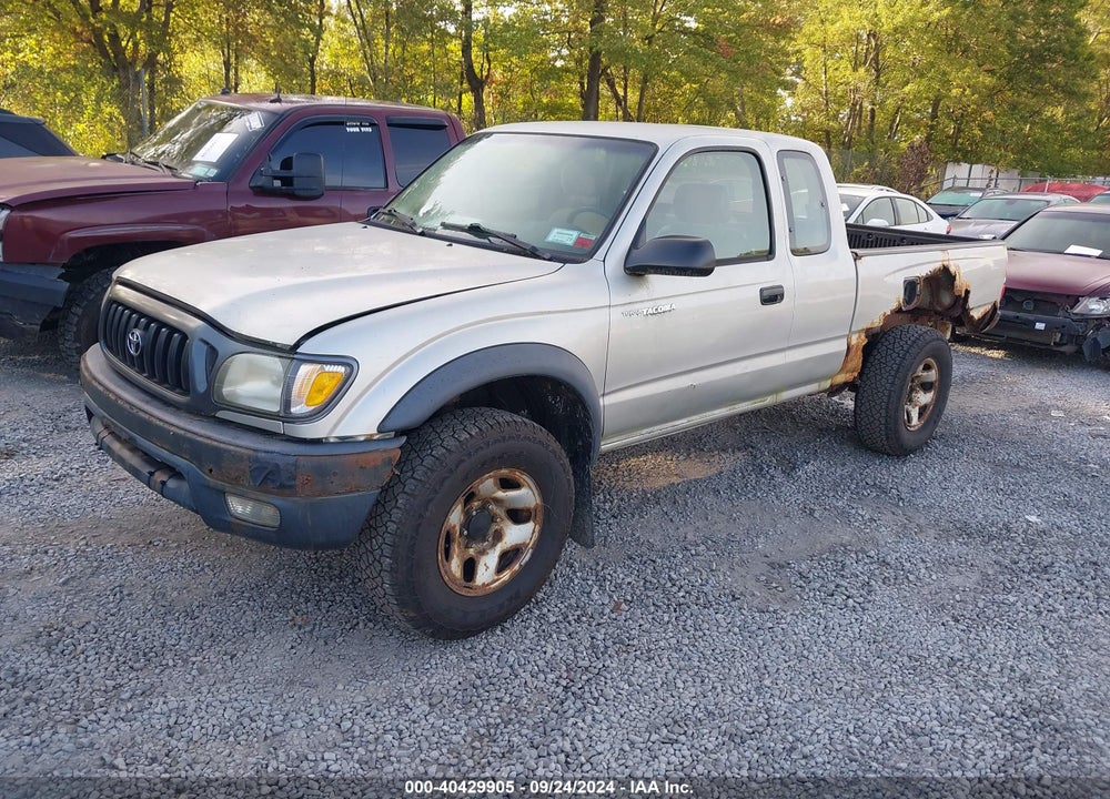 2004 TOYOTA TACOMA VIN: 5TEWM72N44Z357428