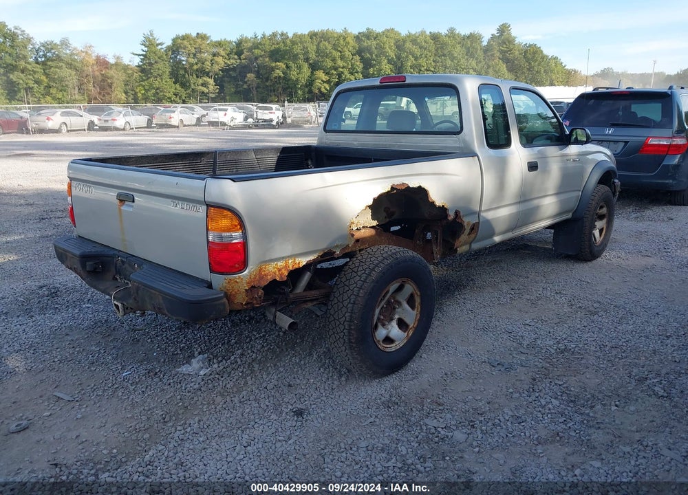 2004 TOYOTA TACOMA VIN: 5TEWM72N44Z357428