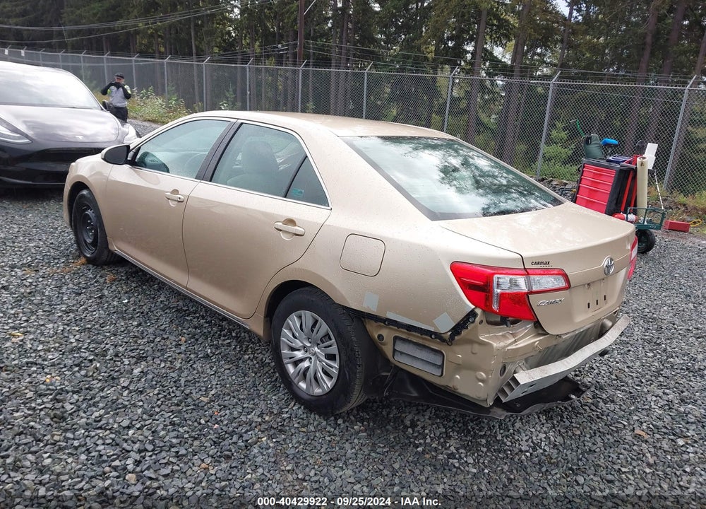 2012 TOYOTA CAMRY LE VIN: 4T4BF1FK9CR182365
