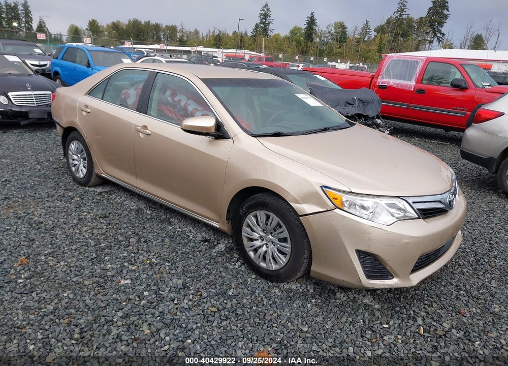 2012 TOYOTA CAMRY LE VIN: 4T4BF1FK9CR182365