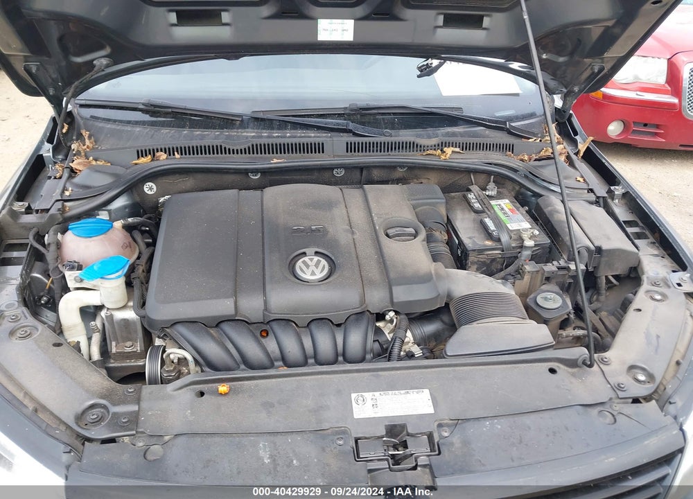 2012 VOLKSWAGEN JETTA 2.5L SE VIN: 3VWDP7AJ3CM339704