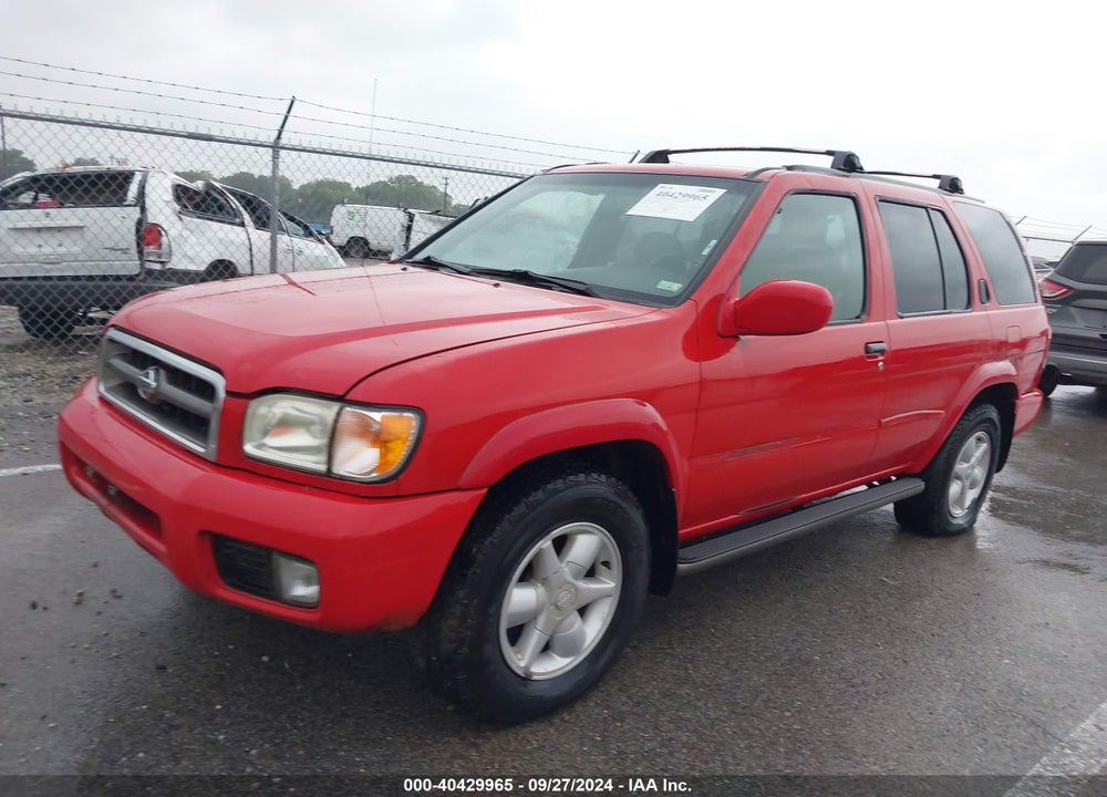 2001 NISSAN PATHFINDER LE VIN: JN8DR09Y81W603913