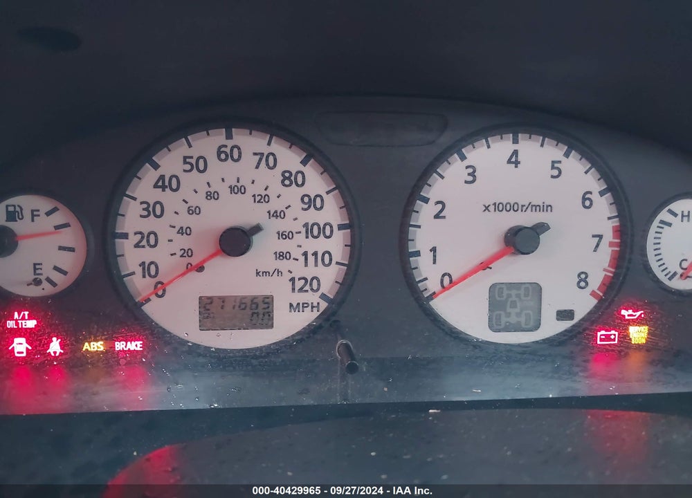 2001 NISSAN PATHFINDER LE VIN: JN8DR09Y81W603913