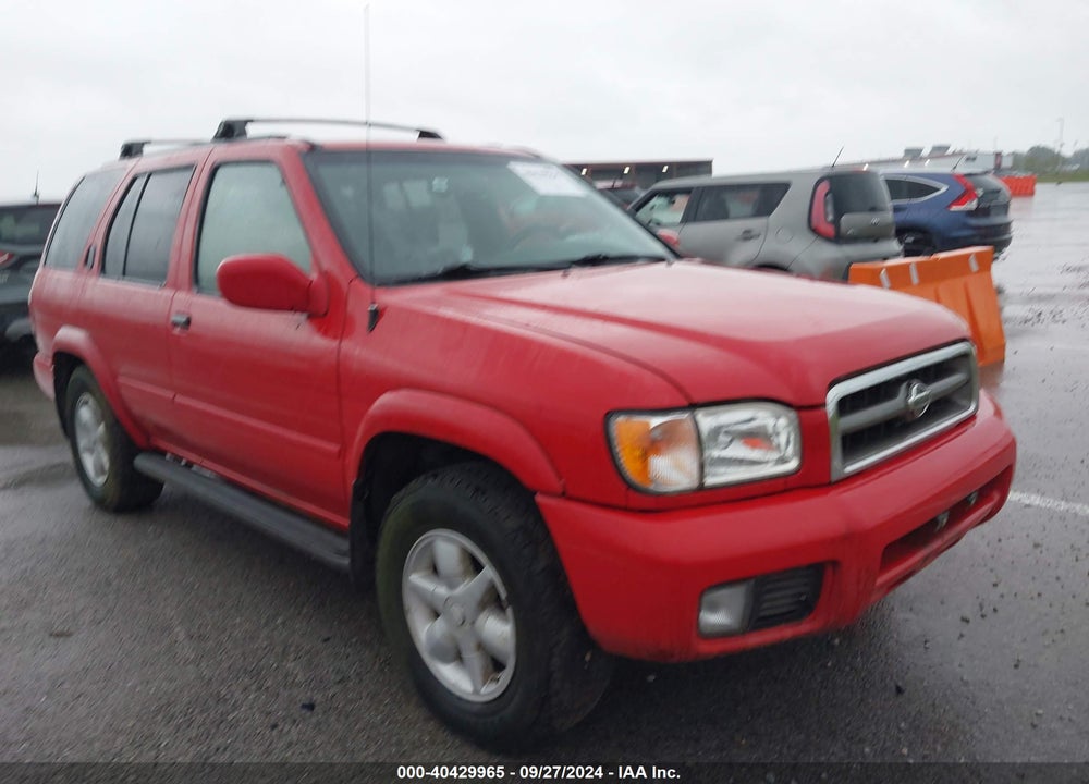 2001 NISSAN PATHFINDER LE VIN: JN8DR09Y81W603913