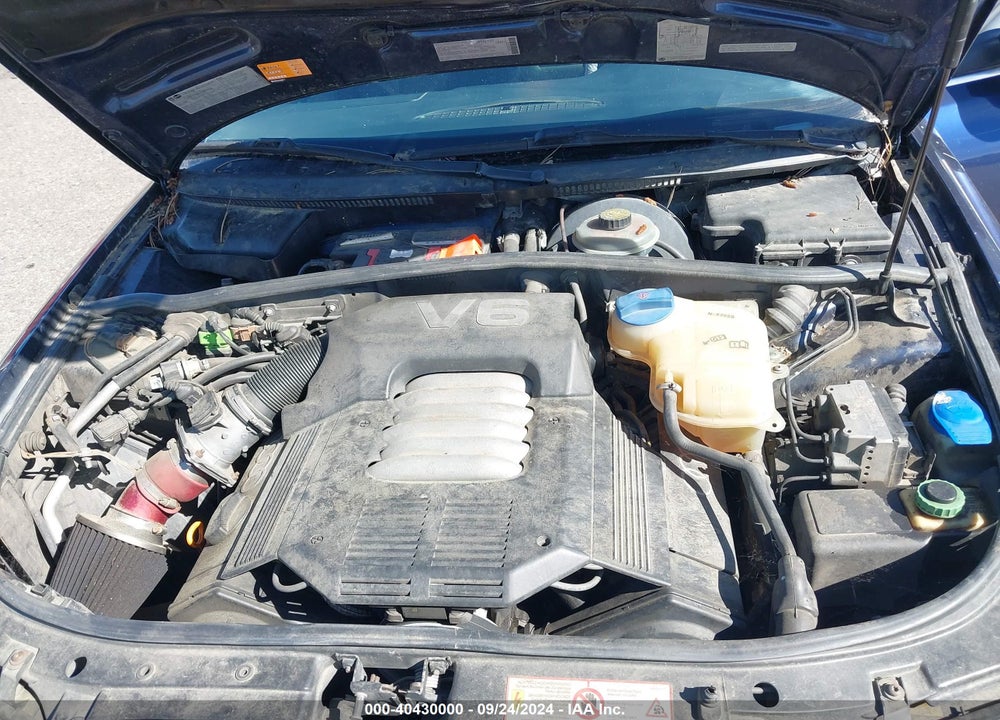 1997 AUDI A4 2.8 VIN: WAUEA88D1VA017008