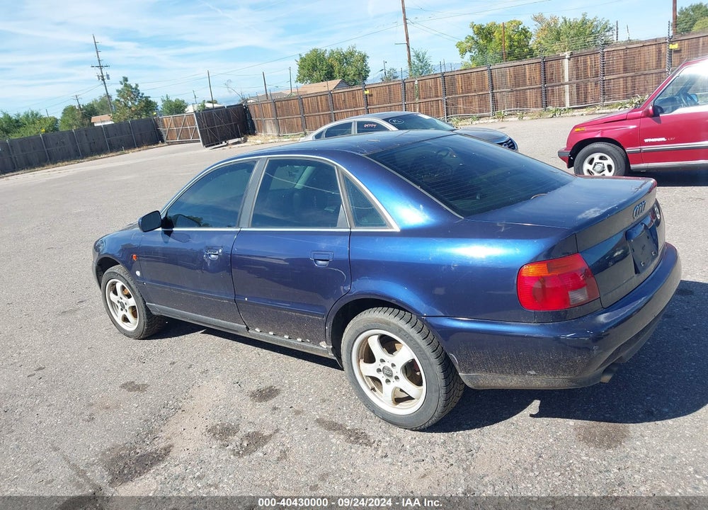 1997 AUDI A4 2.8 VIN: WAUEA88D1VA017008
