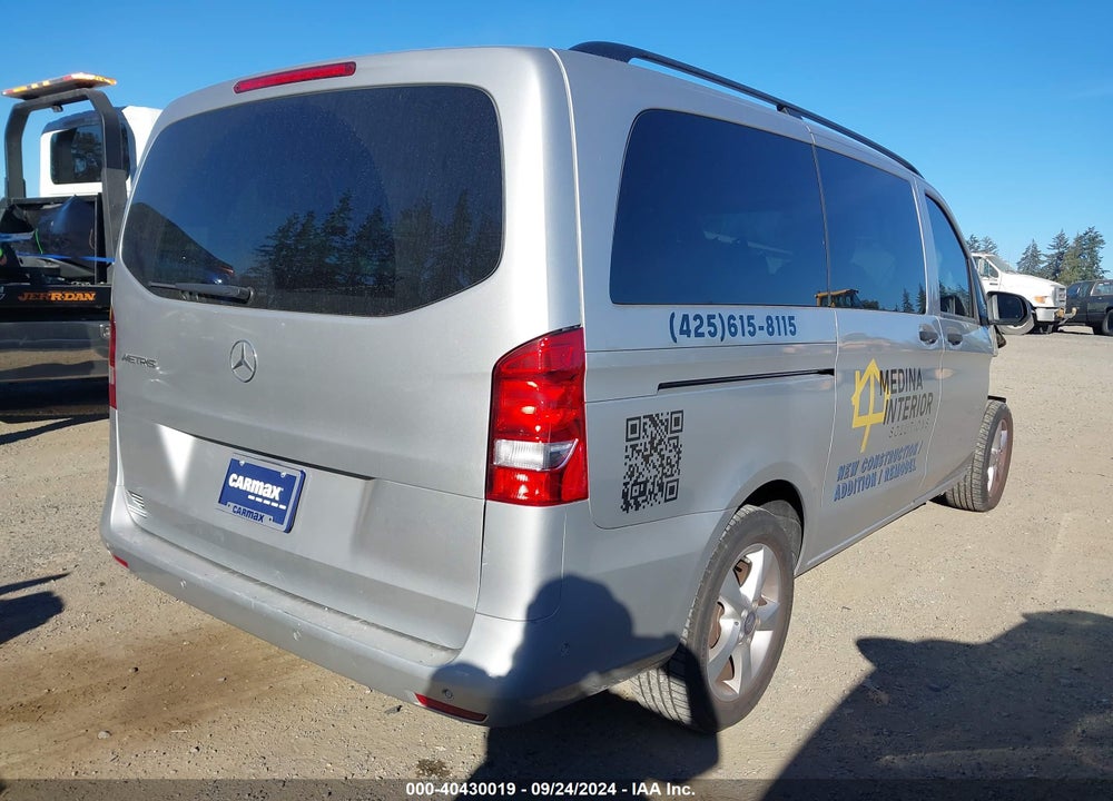 2016 MERCEDES-BENZ METRIS VIN: WD4PG2EE7G3144282
