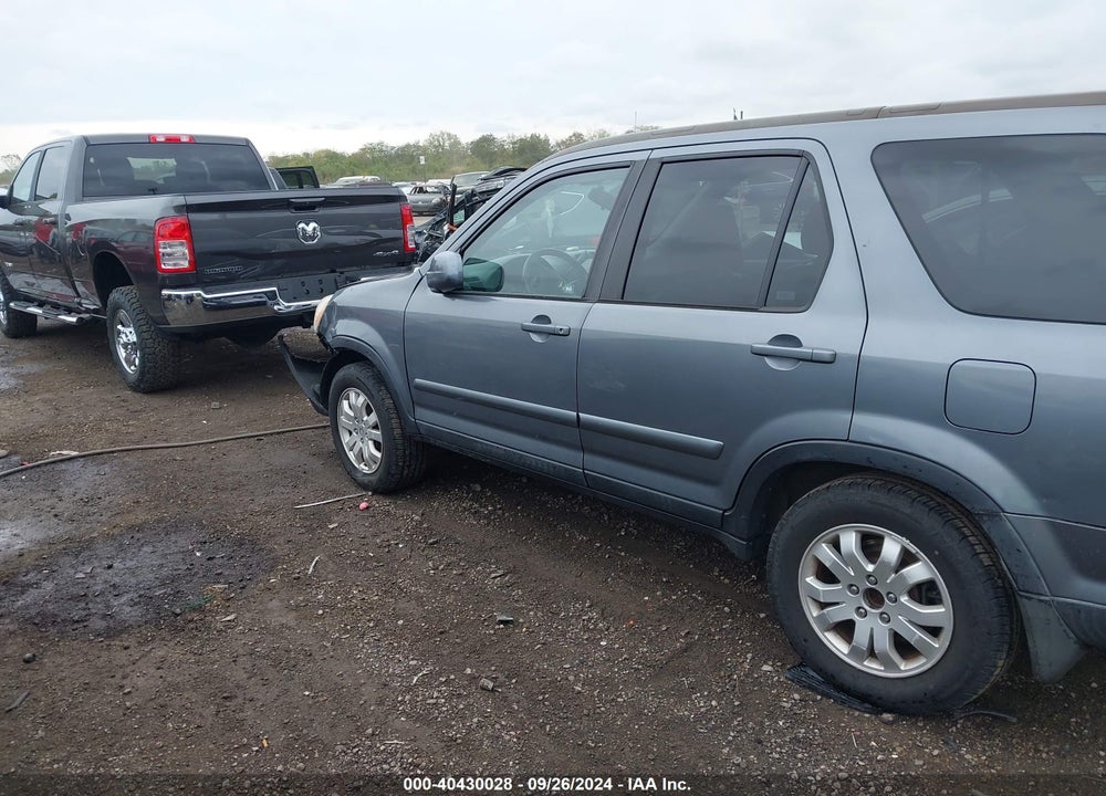 2006 HONDA CR-V SE VIN: SHSRD78916U420232