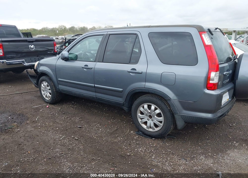 2006 HONDA CR-V SE VIN: SHSRD78916U420232
