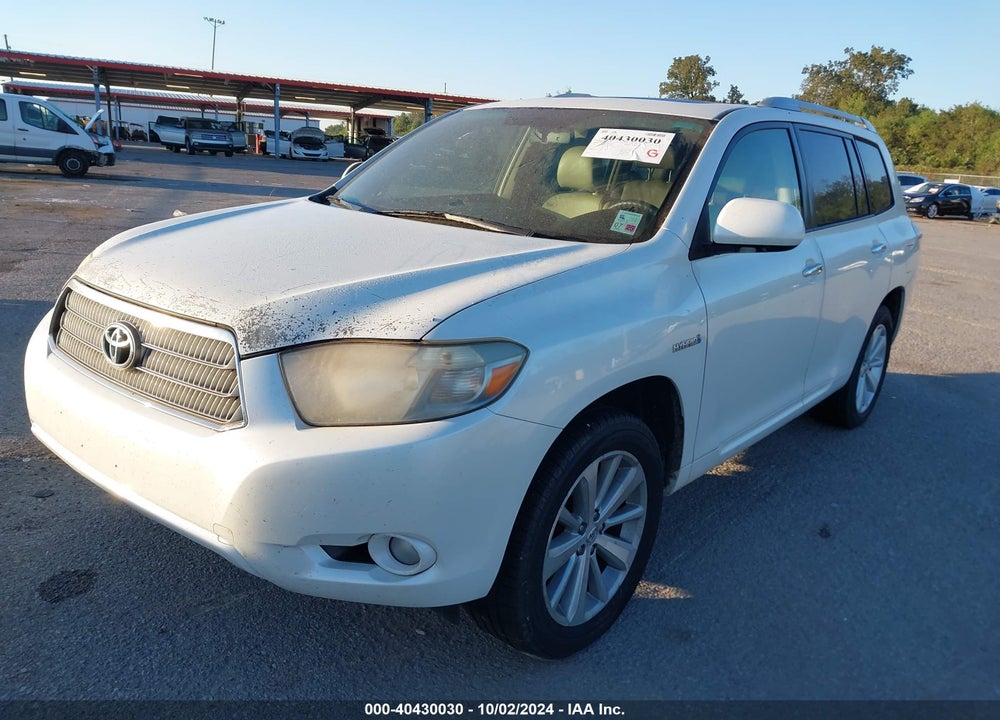 2008 TOYOTA HIGHLANDER HYBRID LIMITED VIN: JTEEW44A682025270