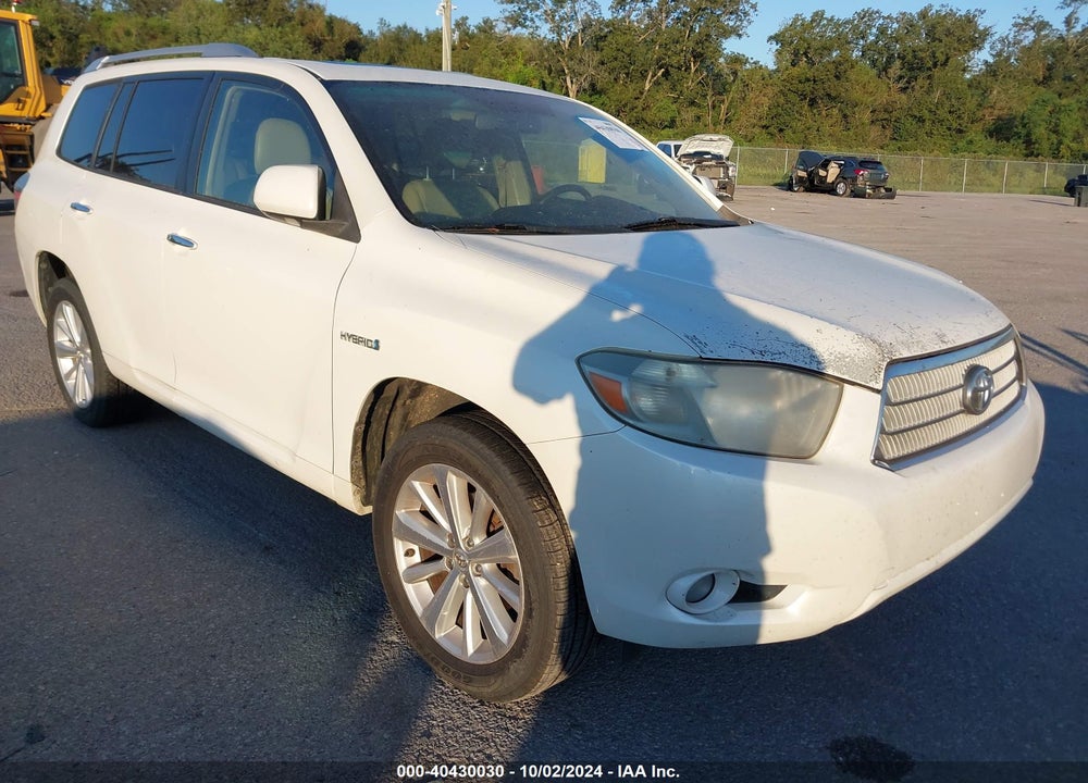 2008 TOYOTA HIGHLANDER HYBRID LIMITED VIN: JTEEW44A682025270