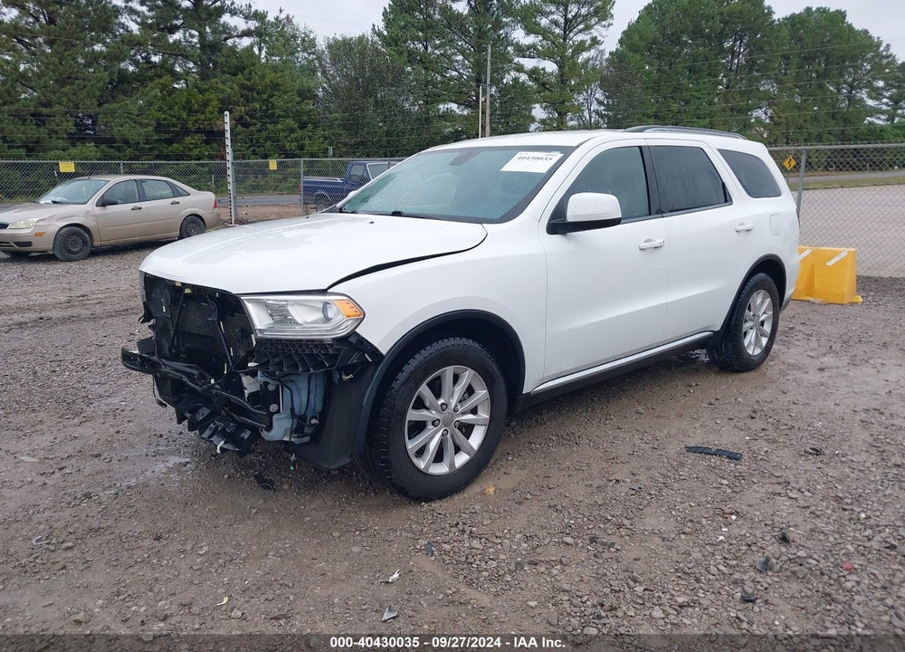 2015 DODGE DURANGO SXT VIN: 1C4RDHAG2FC147353