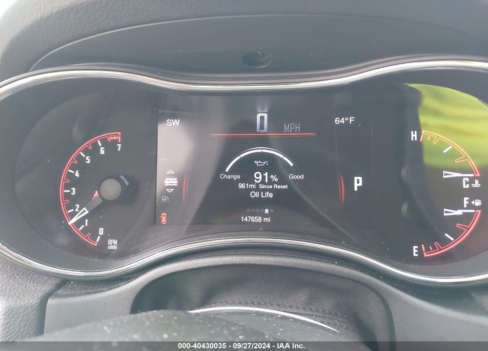 2015 DODGE DURANGO SXT VIN: 1C4RDHAG2FC147353