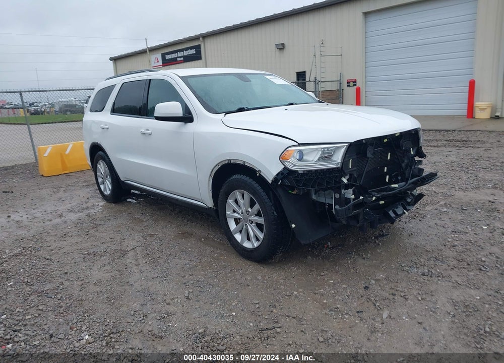 2015 DODGE DURANGO SXT VIN: 1C4RDHAG2FC147353